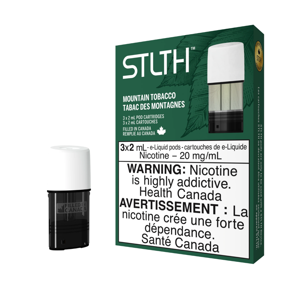 STLTH Pre-Filled Vape Pods - 3x2mL