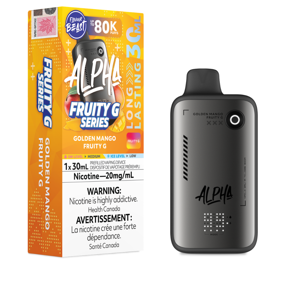 Flavour Beast Alpha Disposable - Fruity G Series - 80000 Puffs - 30mL