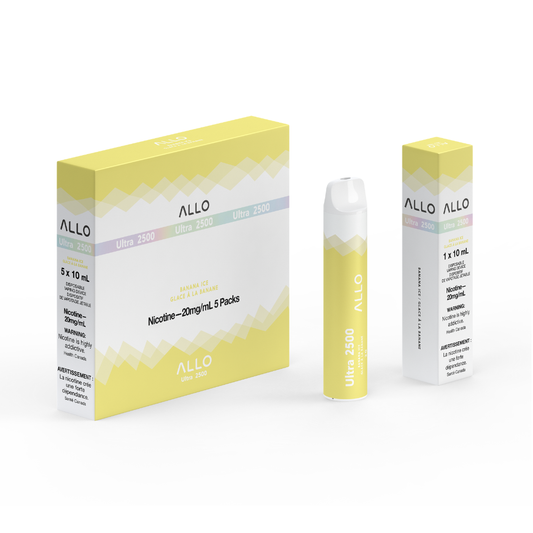 Allo Ultra 2500 Disposable Vape - 2500 Puffs - 8mL