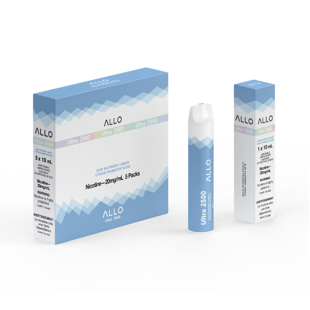 Allo Ultra 2500 Disposable Vape - 2500 Puffs - 8mL