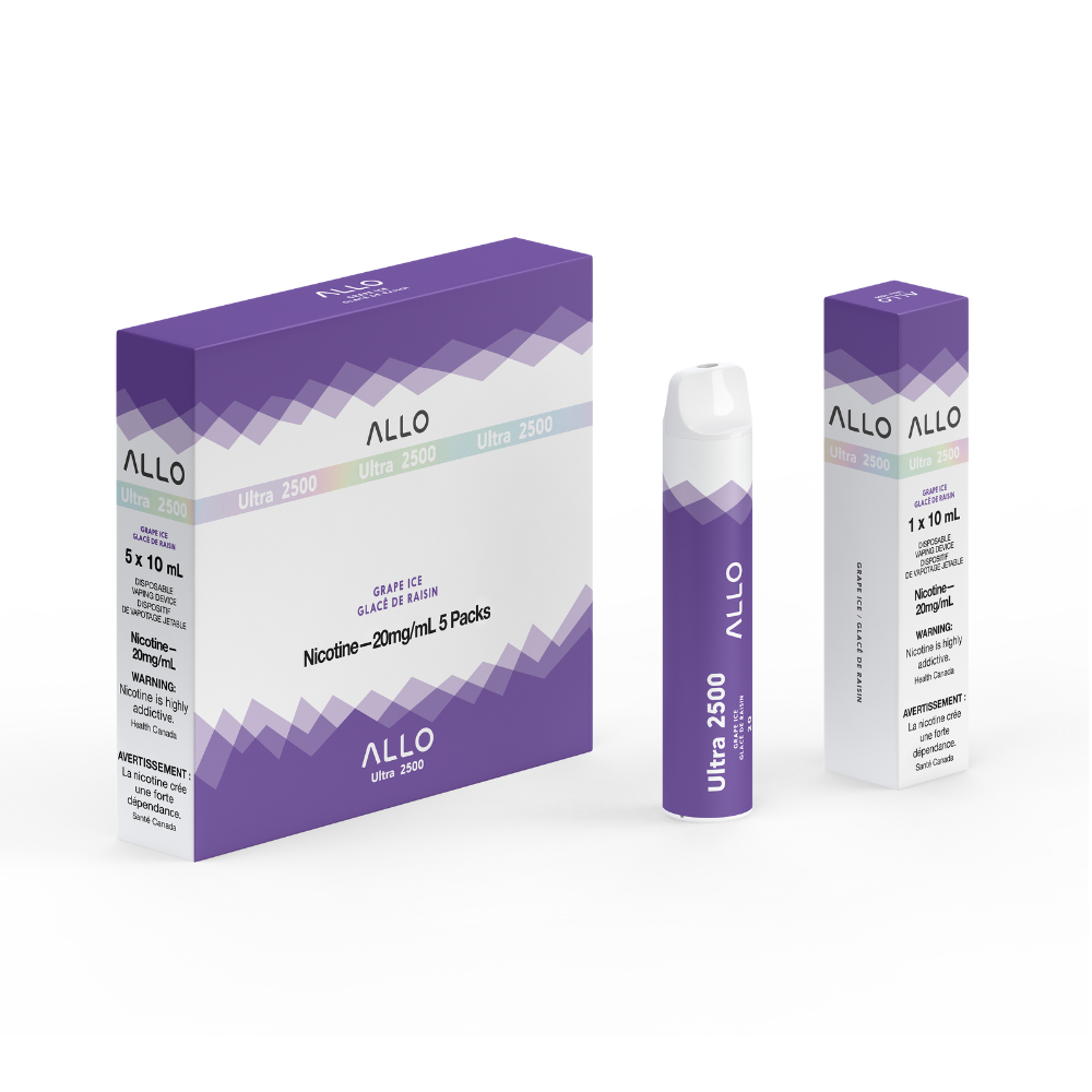 Allo Ultra 2500 Disposable Vape - 2500 Puffs - 8mL