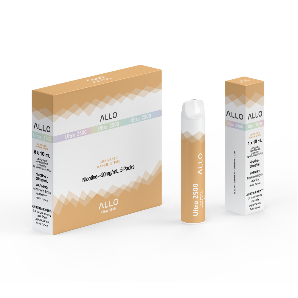 Allo Ultra 2500 Disposable Vape - 2500 Puffs - 8mL