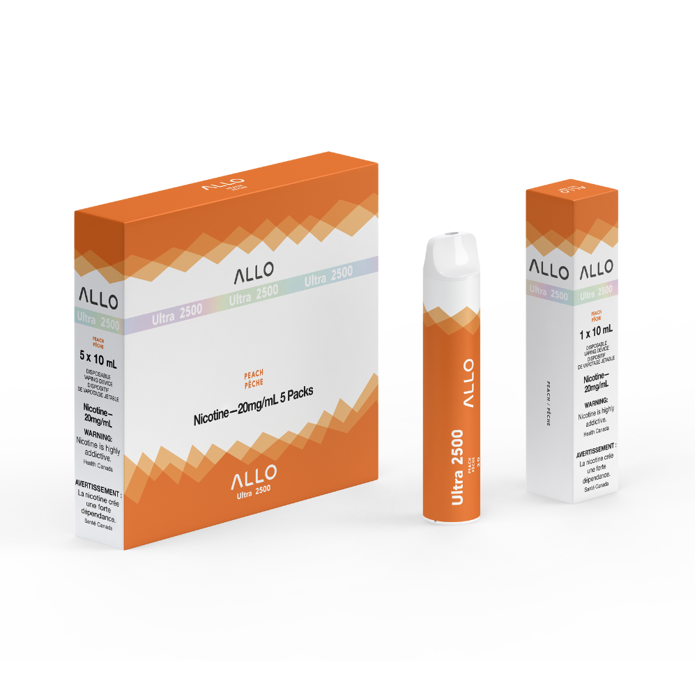 Allo Ultra 2500 Disposable Vape - 2500 Puffs - 8mL