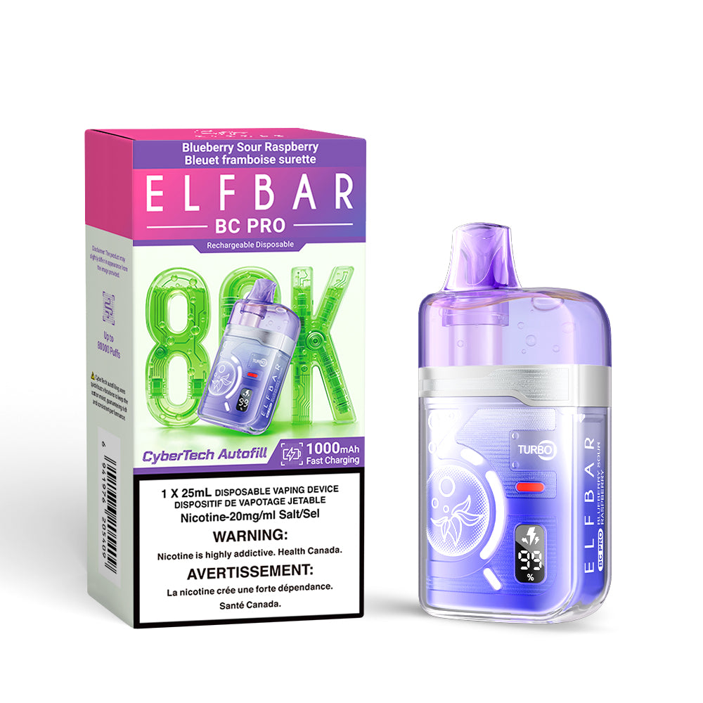 Elf Bar BC Pro 80K Disposable Vape - 80000 Puffs - 25mL