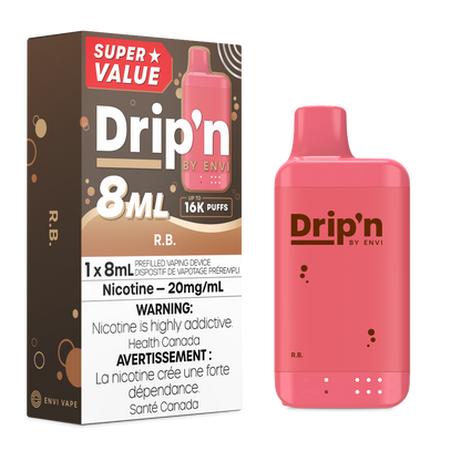 Drip'n By Envi 8mL Disposable Vape - 16000 Puffs - 8mL