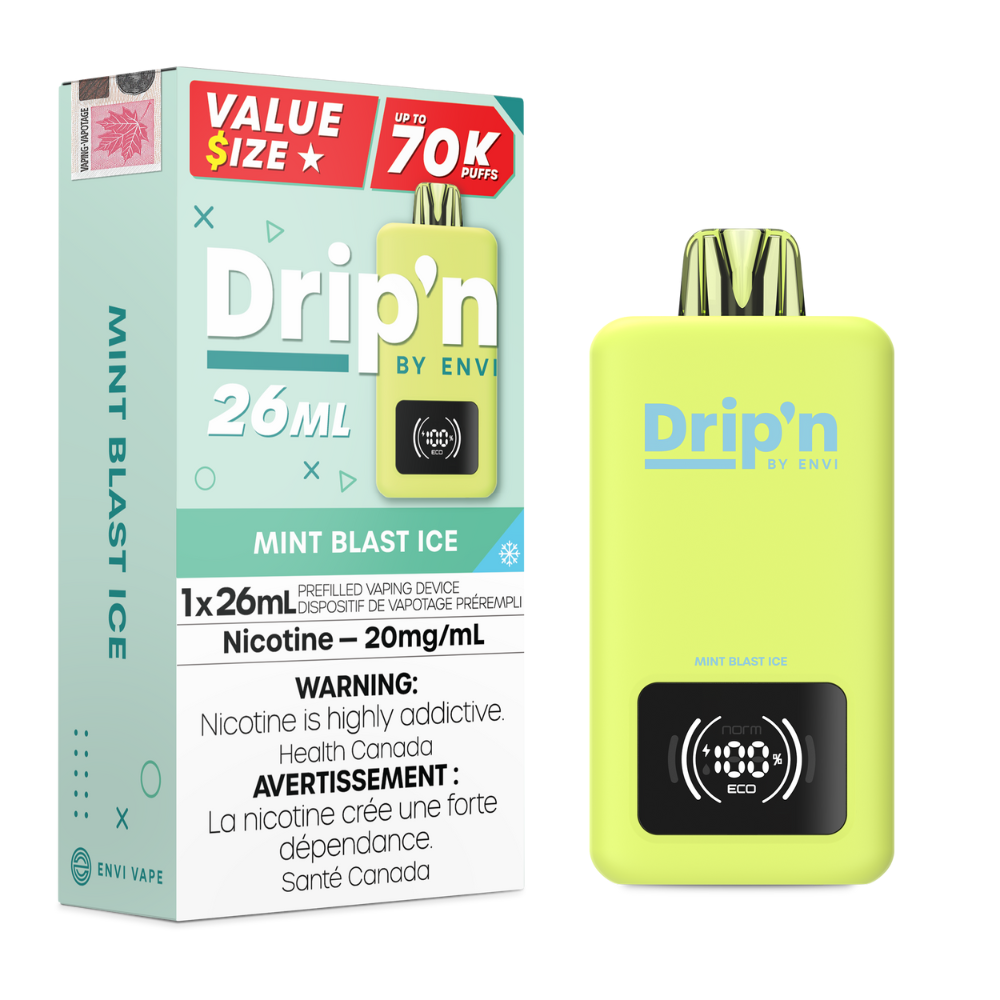 Drip'n By Envi 26mL Disposable Vape - 70000 Puffs - 26mL