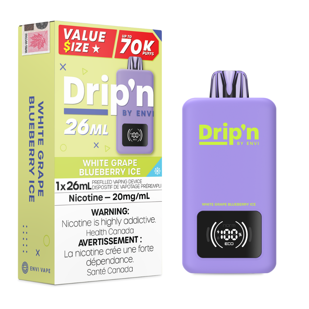 Drip'n By Envi 26mL Disposable Vape - 70000 Puffs - 26mL