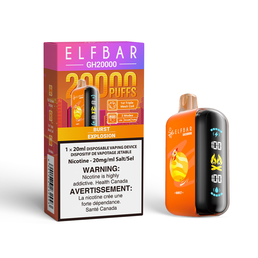 Elf Bar GH20K Disposable Vape - 20000 Puffs - 20mL