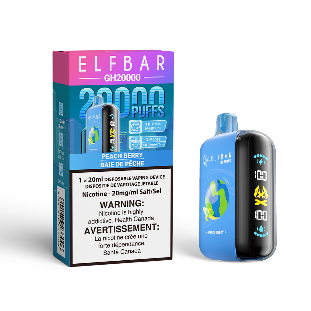 Elf Bar GH20K Disposable Vape - 20000 Puffs - 20mL