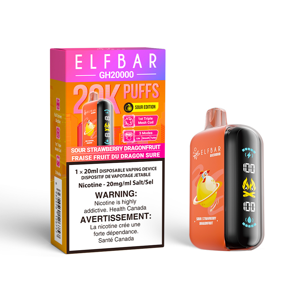 Elf Bar GH20K Disposable Vape - 20000 Puffs - 20mL