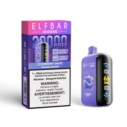 Elf Bar GH20K Disposable Vape - 20000 Puffs - 20mL