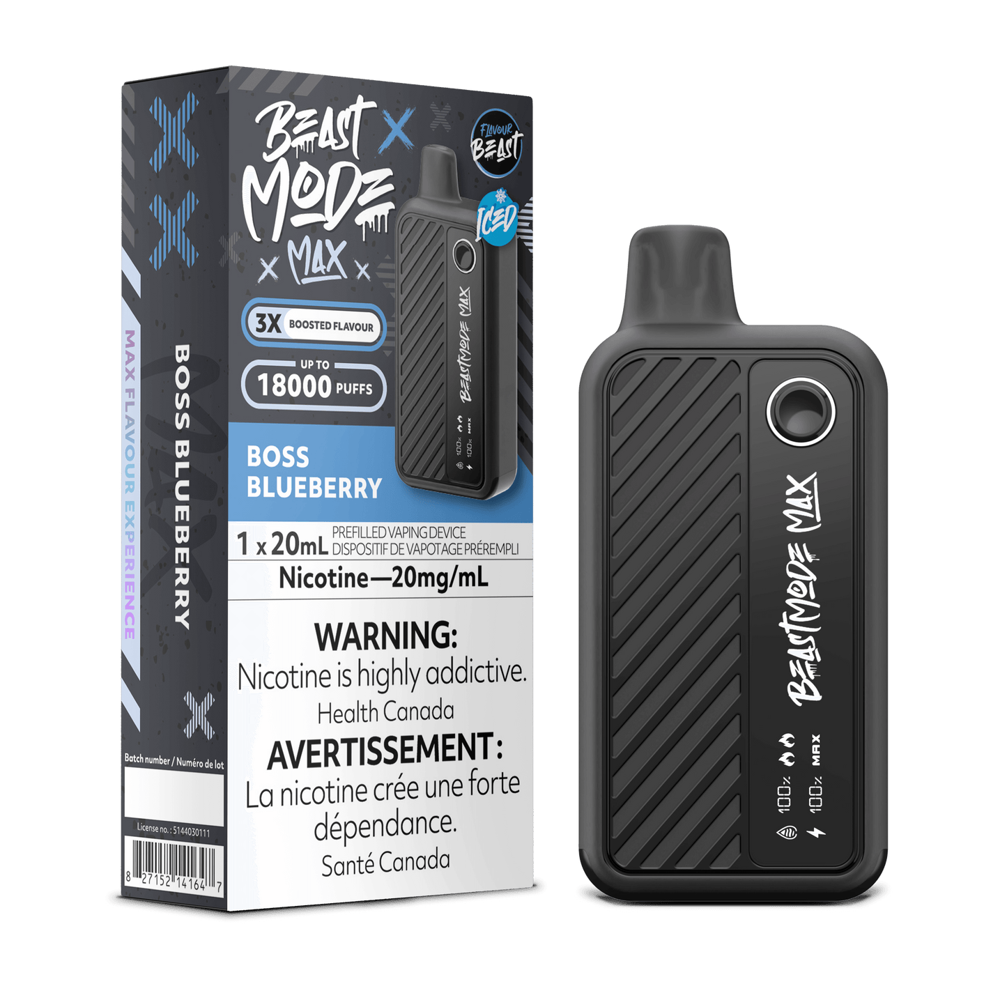 Flavor Beast Mode Max 18K Disposable Vape - 18000 Puffs - 20mL