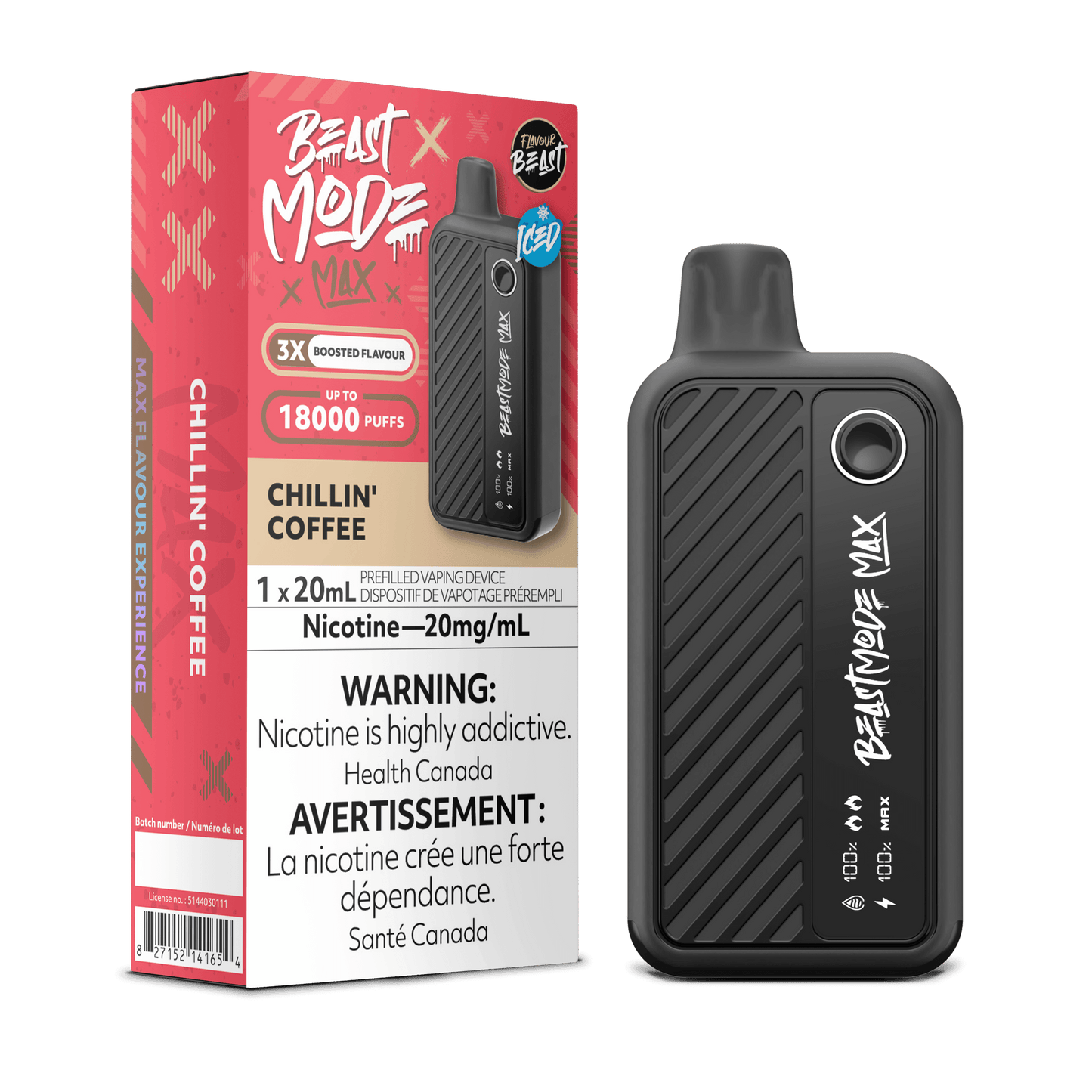 Flavor Beast Mode Max 18K Disposable Vape - 18000 Puffs - 20mL