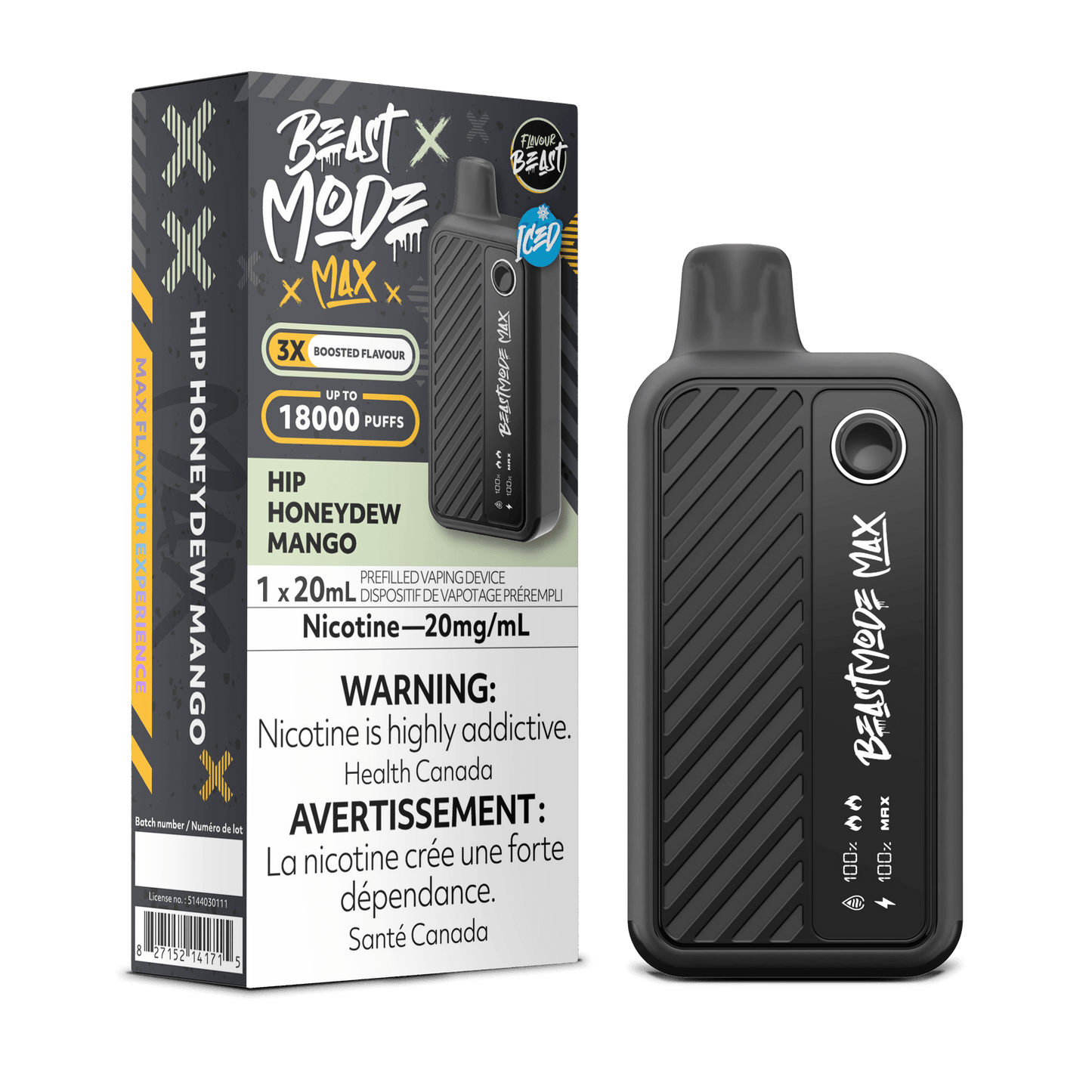 Flavor Beast Mode Max 18K Disposable Vape - 18000 Puffs - 20mL