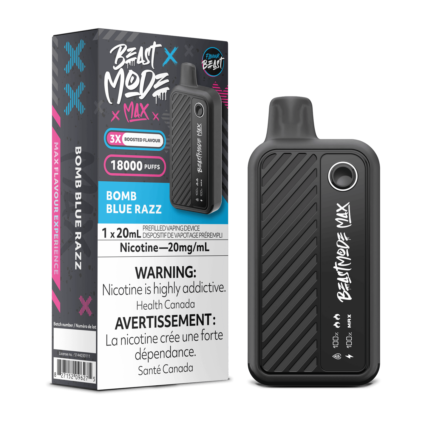 Flavor Beast Mode Max 18K Disposable Vape - 18000 Puffs - 20mL