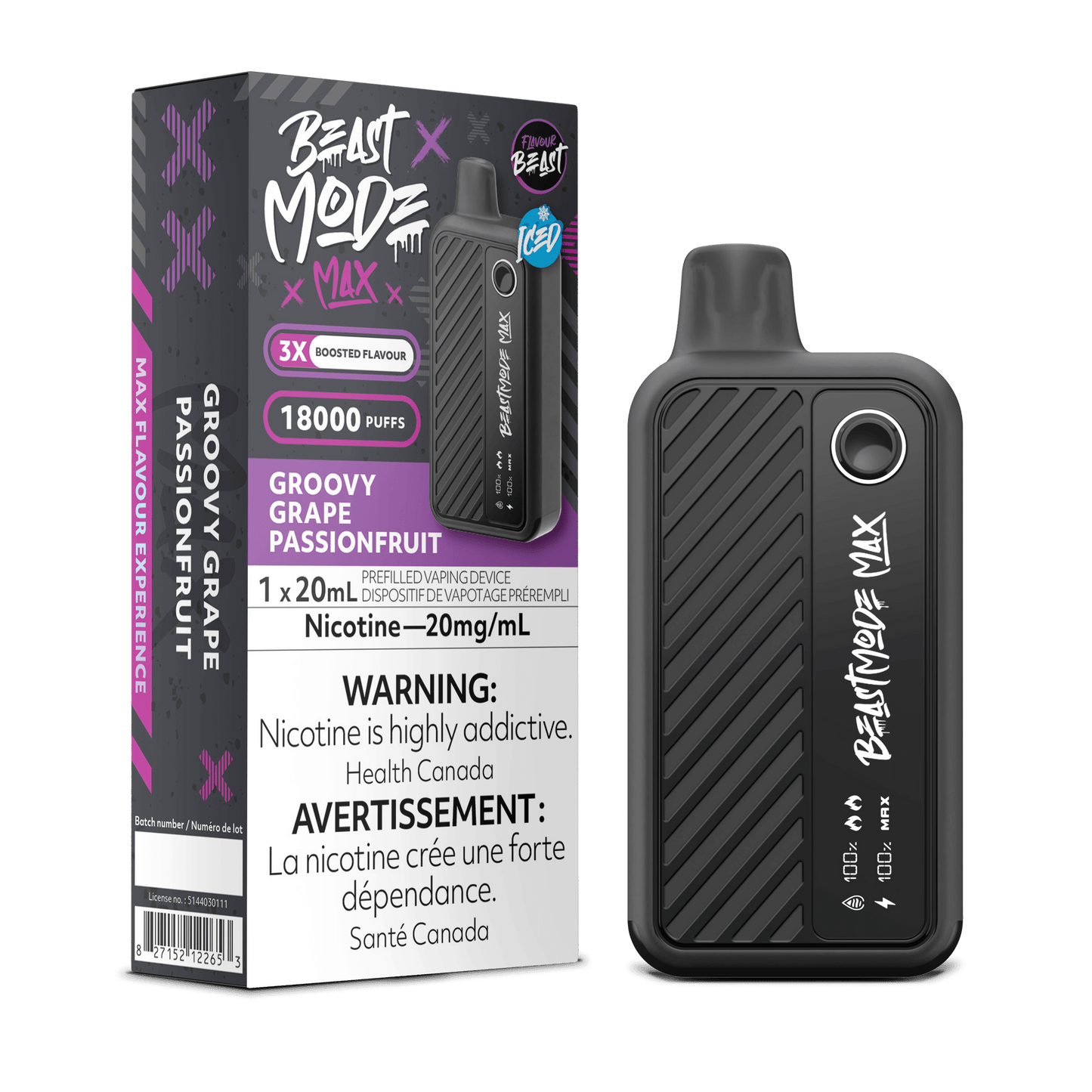 Flavor Beast Mode Max 18K Disposable Vape - 18000 Puffs - 20mL