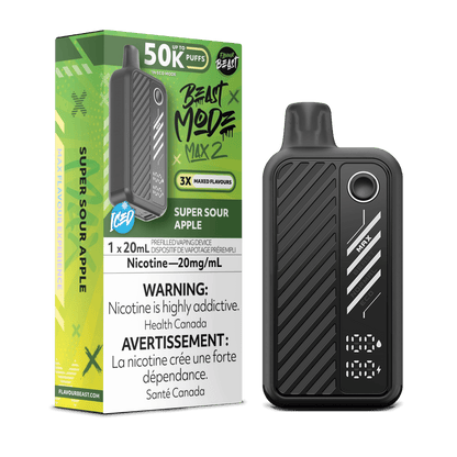 Flavor Beast Mode Max 2 Disposable Vape - 50000 Puffs - 20mL
