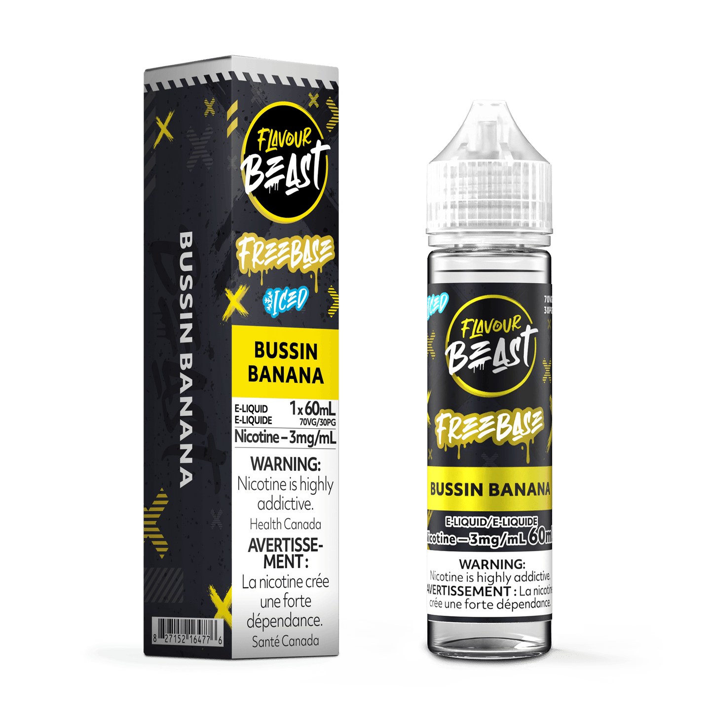 Flavour Beast Vape Juice Freebase 60mL