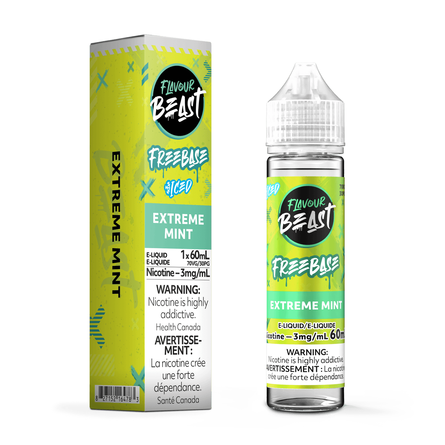 Flavour Beast Vape Juice Freebase 60mL