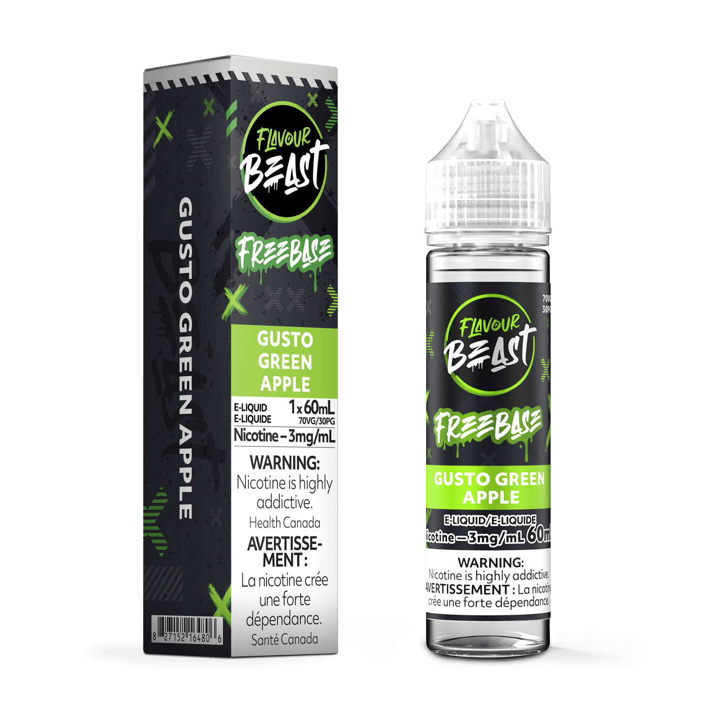 Flavour Beast Vape Juice Freebase 60mL
