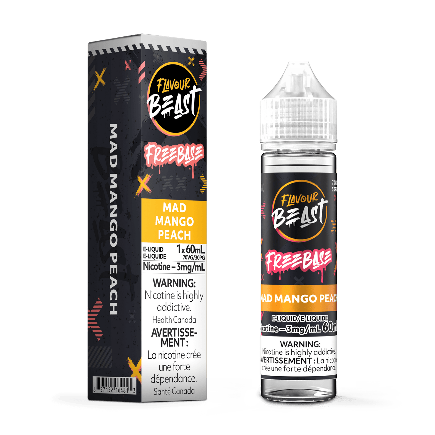 Flavour Beast Vape Juice Freebase 60mL