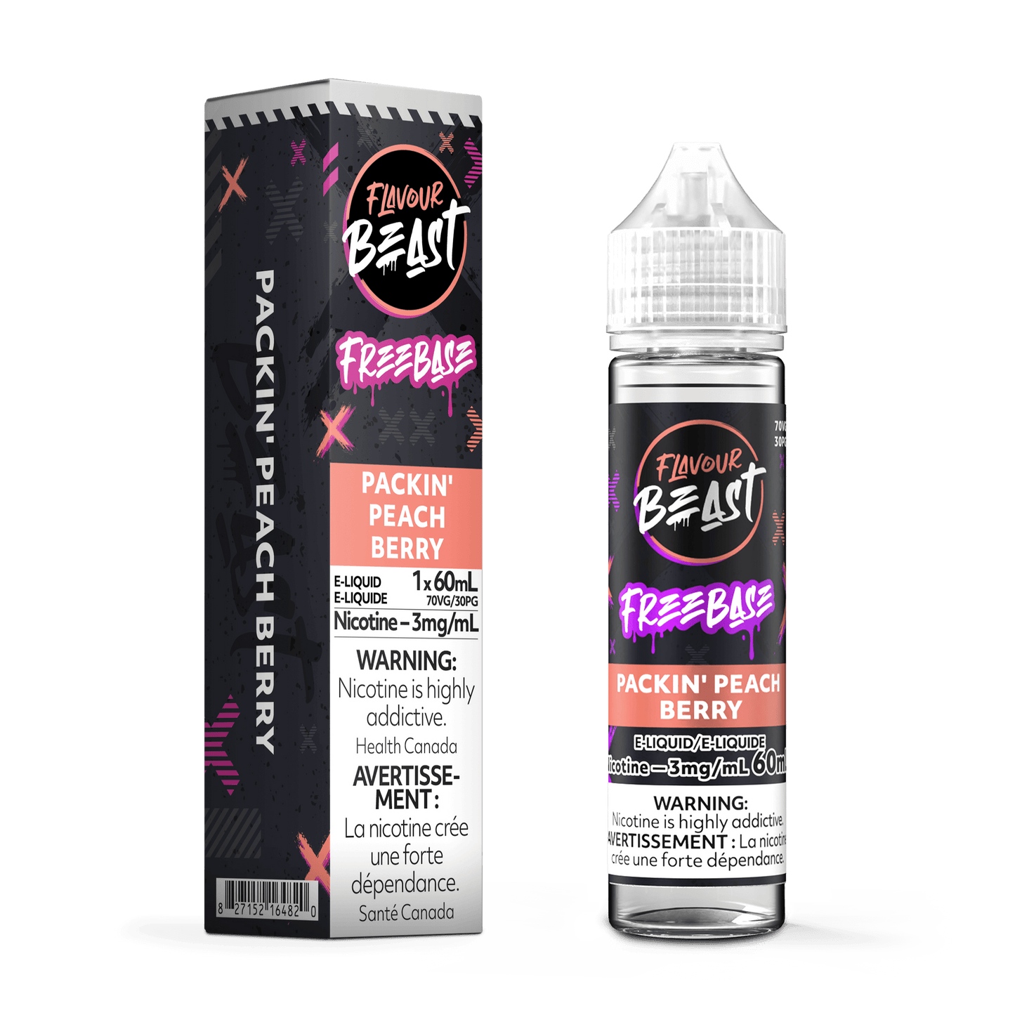 Flavour Beast Vape Juice Freebase 60mL
