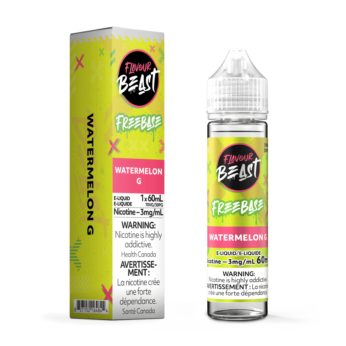 Flavour Beast Vape Juice Freebase 60mL