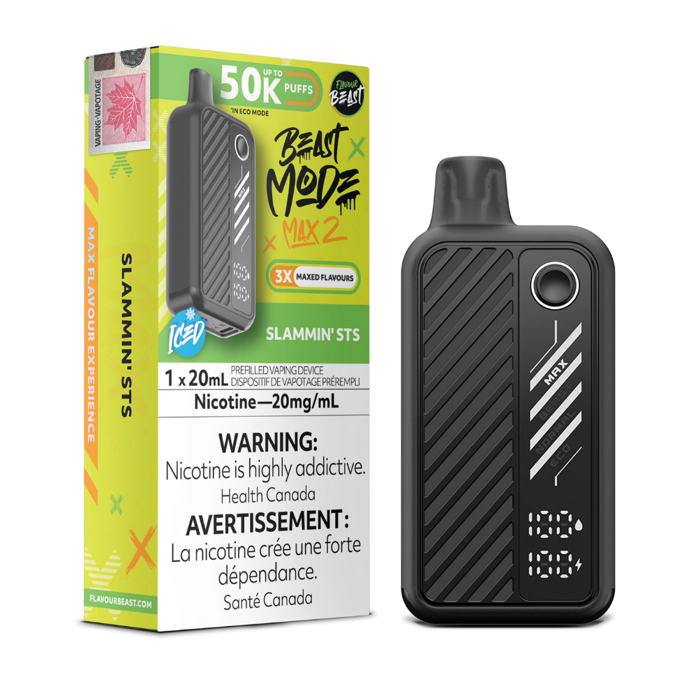 Flavor Beast Mode Max 2 Disposable Vape - 50000 Puffs - 20mL