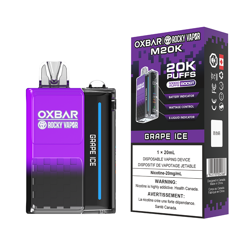 Oxbar M20K Disposable Vape - 20000 Puffs - 20mL