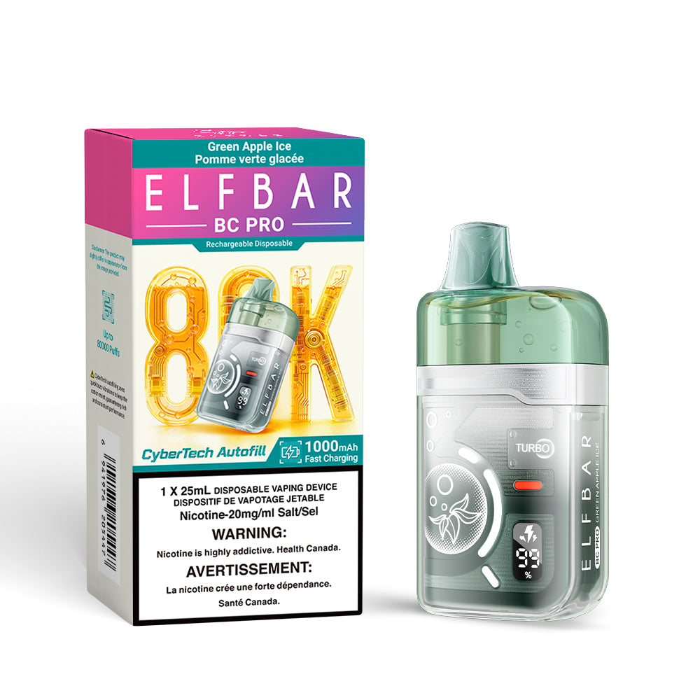 Elf Bar BC Pro 80K Disposable Vape - 80000 Puffs - 25mL