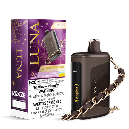Kraze Luna Disposable Vape - 42000 Puffs - 20mL