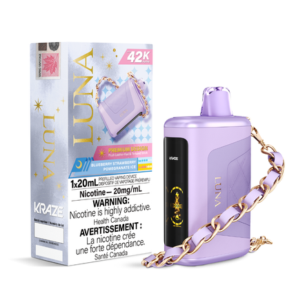 Kraze Luna Disposable Vape - 42000 Puffs - 20mL