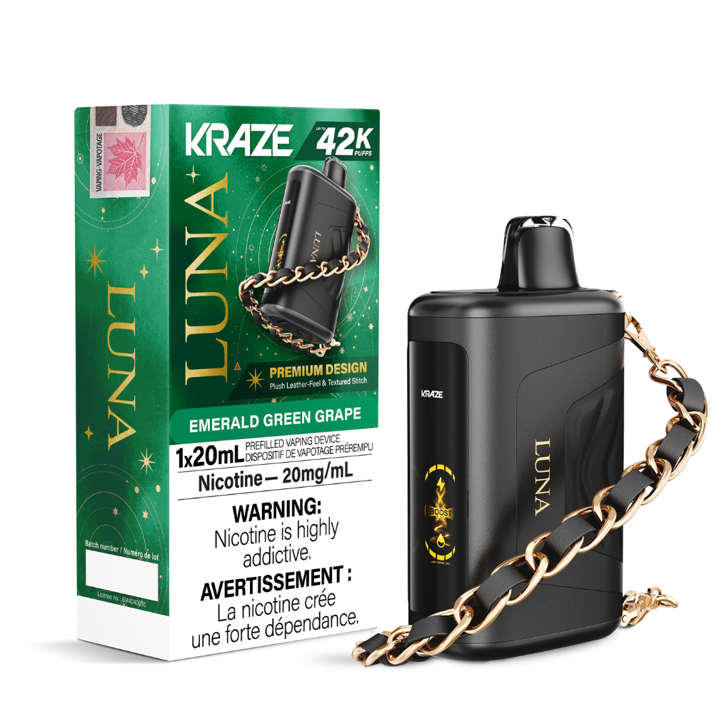 Kraze Luna Disposable Vape - 42000 Puffs - 20mL