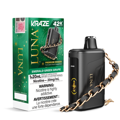 Kraze Luna Disposable Vape - 42000 Puffs - 20mL