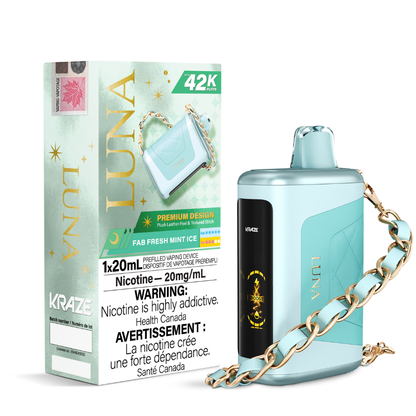 Kraze Luna Disposable Vape - 42000 Puffs - 20mL