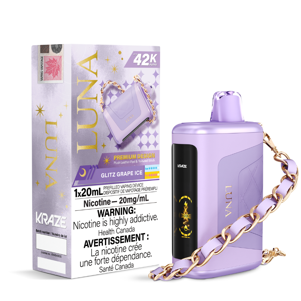 Kraze Luna Disposable Vape - 42000 Puffs - 20mL