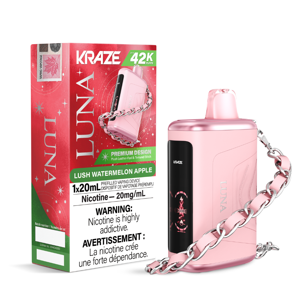 Kraze Luna Disposable Vape - 42000 Puffs - 20mL