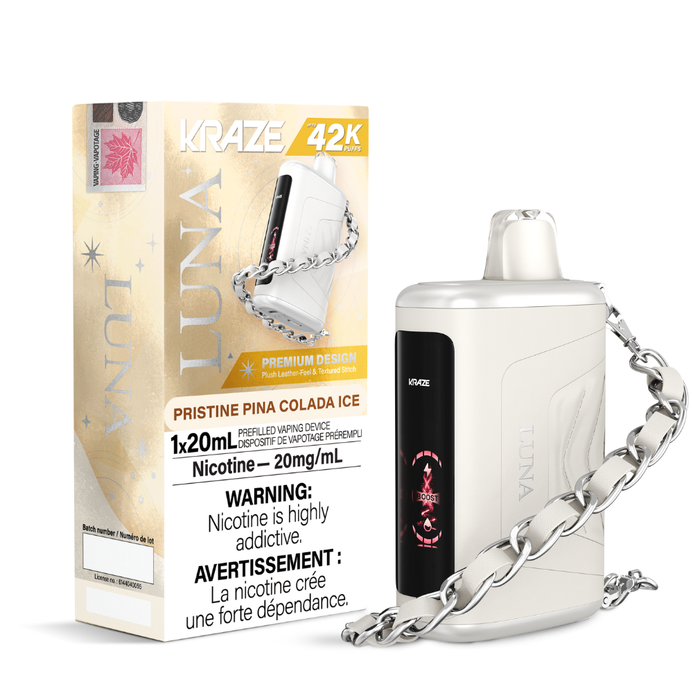 Kraze Luna Disposable Vape - 42000 Puffs - 20mL