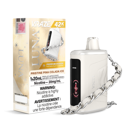 Kraze Luna Disposable Vape - 42000 Puffs - 20mL