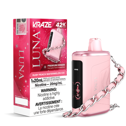 Kraze Luna Disposable Vape - 42000 Puffs - 20mL