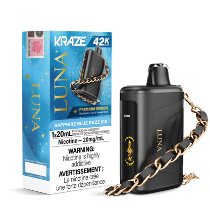 Kraze Luna Disposable Vape - 42000 Puffs - 20mL