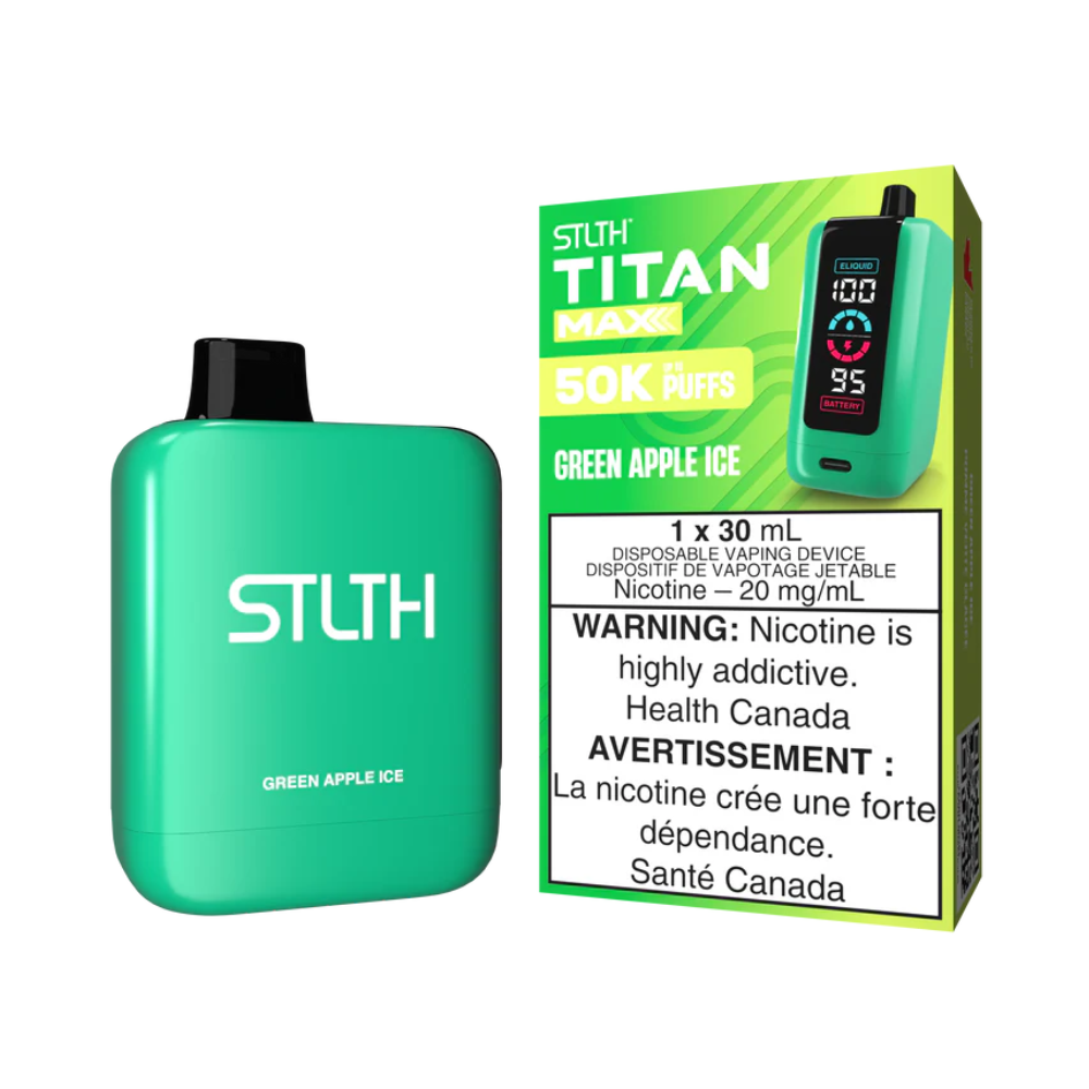 STLTH Titan Max Disposable Vape - 50000 Puffs - 30mL