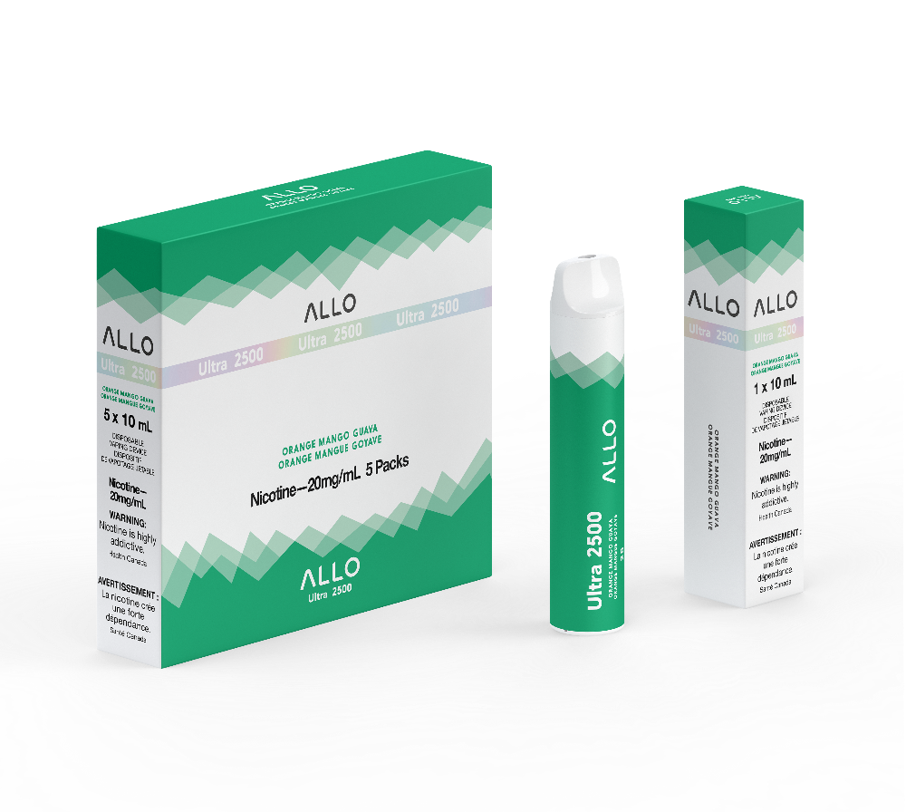 Allo Ultra 2500 Disposable Vape - 2500 Puffs - 8mL