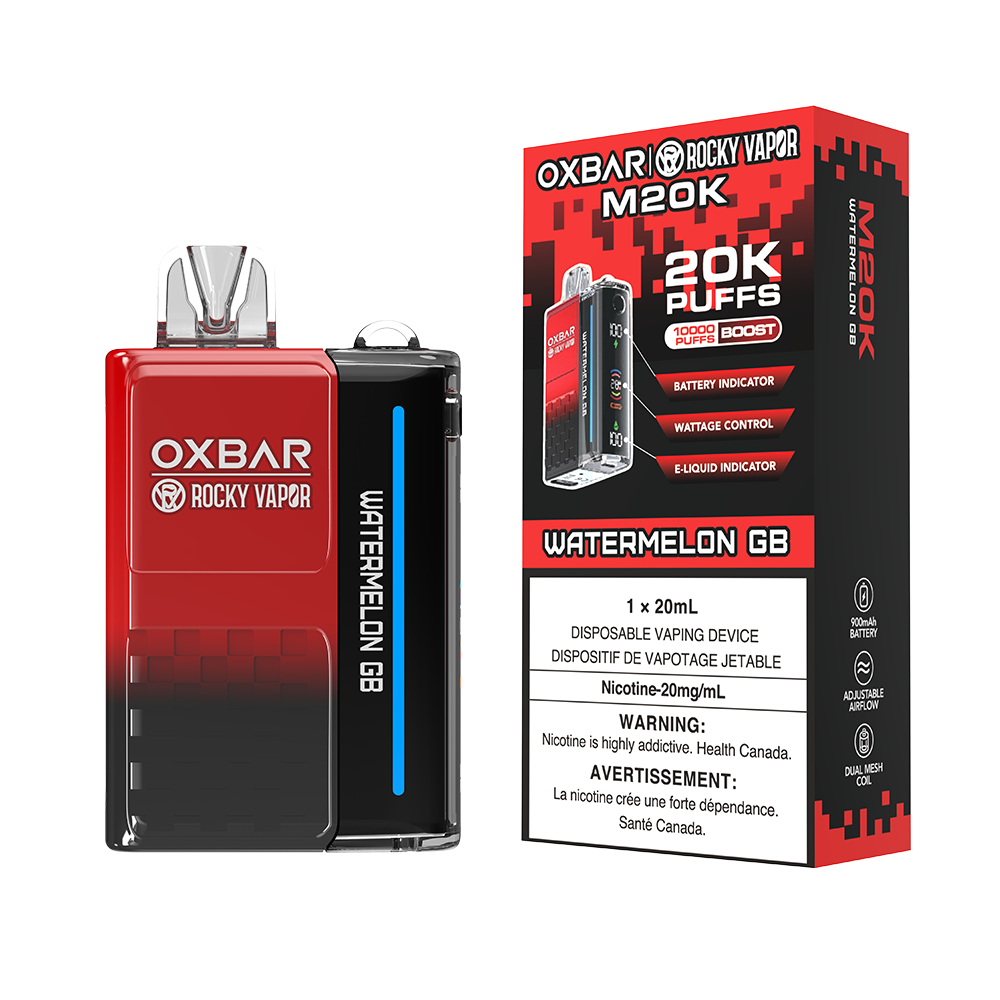 Oxbar M20K Disposable Vape - 20000 Puffs - 20mL
