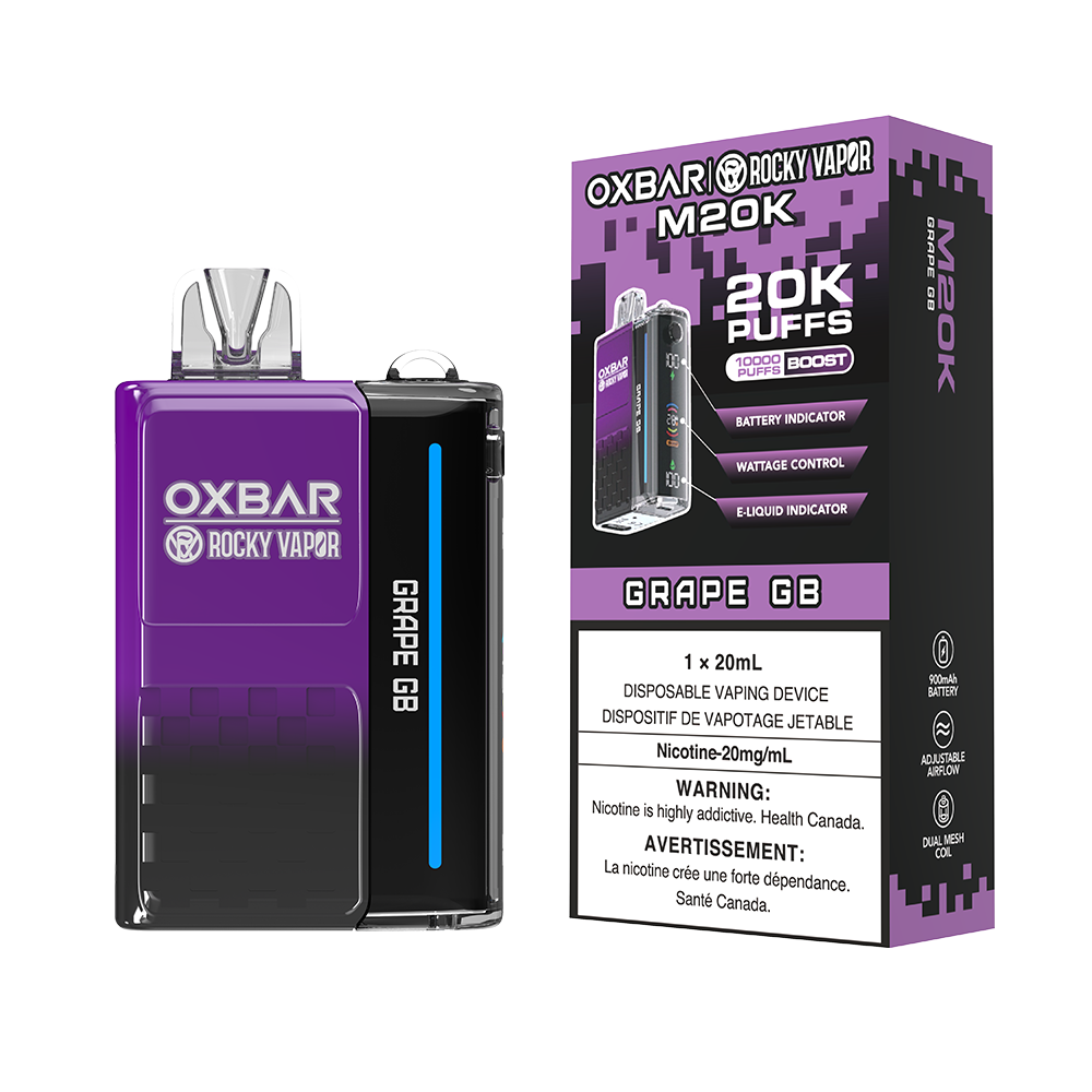 Oxbar M20K Disposable Vape - 20000 Puffs - 20mL