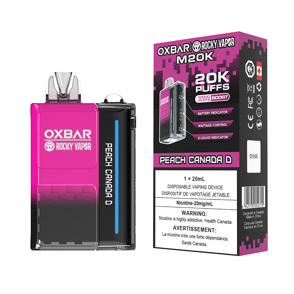 Oxbar M20K Disposable Vape - 20000 Puffs - 20mL