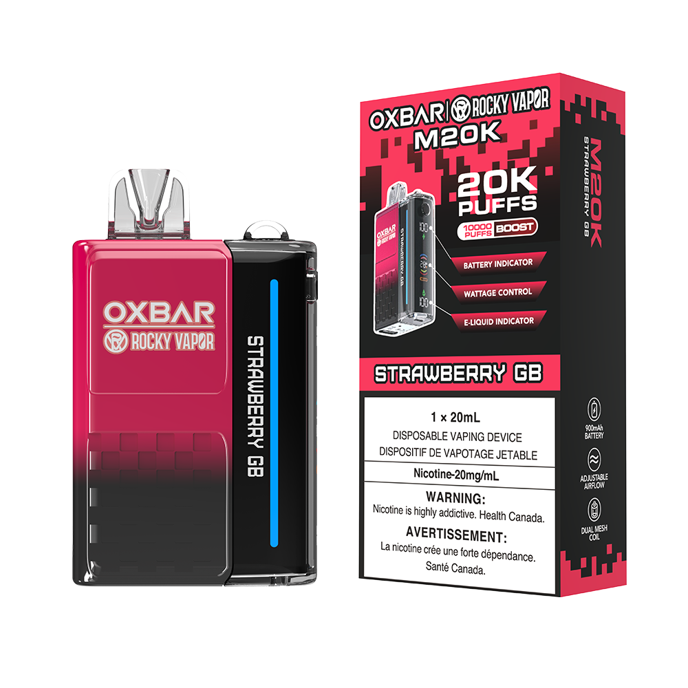 Oxbar M20K Disposable Vape - 20000 Puffs - 20mL