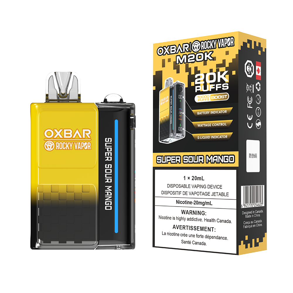 Oxbar M20K Disposable Vape - 20000 Puffs - 20mL