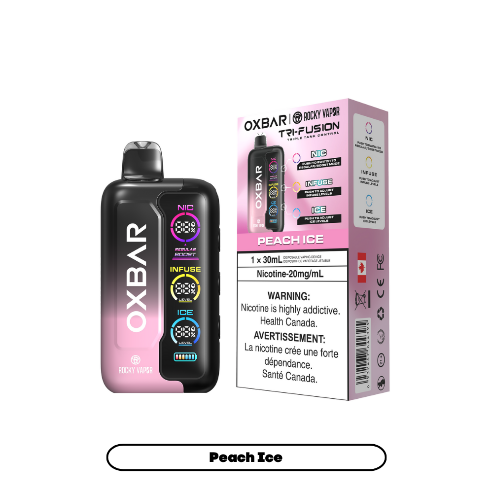 Oxbar Tri Fusion Disposable Vape - 45000 Puffs - 30mL
