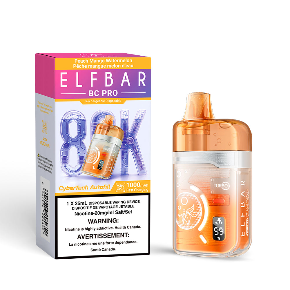 Elf Bar BC Pro 80K Disposable Vape - 80000 Puffs - 25mL